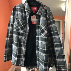 Men’s Fleece Lined Flannel Jacket